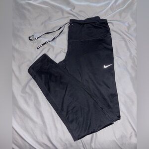 Nike Running Leggings
Size: Medium 
Color: Black